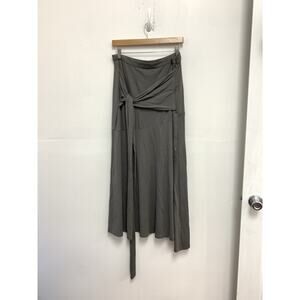 The Pyramid Collection Wrap Grey Skirt Size Large